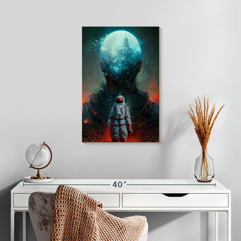 Kelan Escape And Start A New Journey, 24" H x 16" W