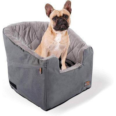 Tucker Murphy Pet™ K&H Bucket Booster Pet Seat (Knock Down) Grey