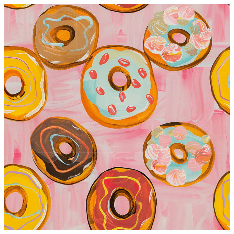 Édredon Donuts Bedding, Grand lit