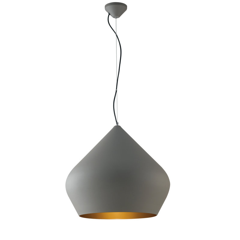 Littleton 1 - Light Teardrop Pendant, Grey