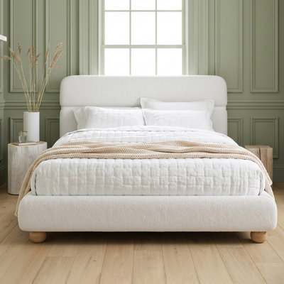 Lit plateforme tapissier