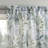 Fiona Foliage Print Crushed Voile Sheer Rod Pocket Curtain Panel-1186619123