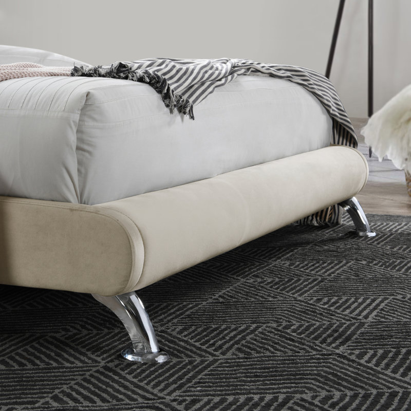 Casleton Upholstered Bed Frame, Double (4'6)