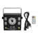 4-in-1 RGB Disco Party DJ Light - LED Stage DMX Magic Ball with Strobe and Beam Effects