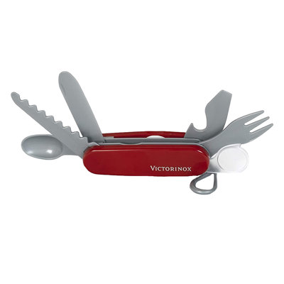 Couteau suisse en plastique Theo Klein 2639 pour enfants Victorinox, rouge