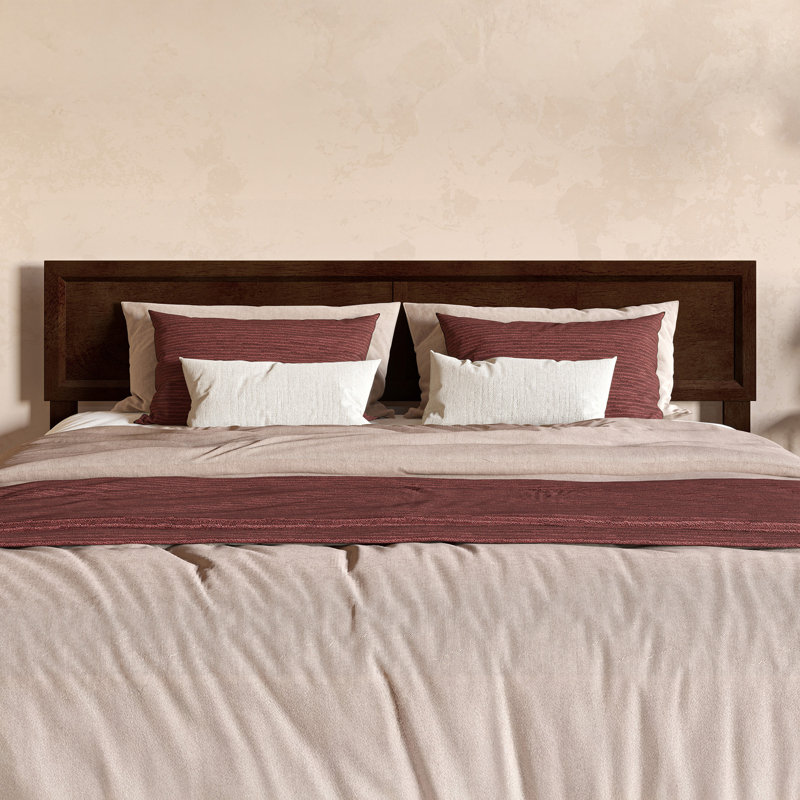 Avaleen Wood Headboard, King, Walnut