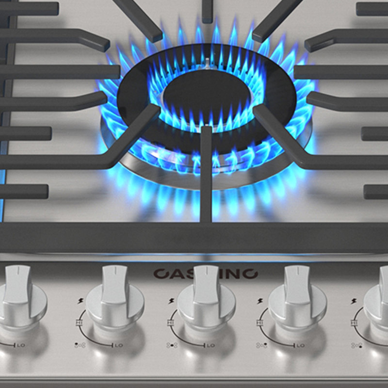 CASAINC Ge 36'' Natural Gas 5 Burner Cooktop