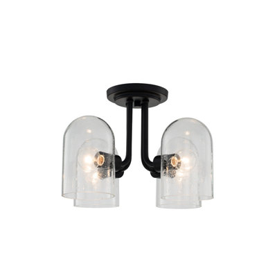 Cupco 4 LT noir mat semi-encastré Kalco