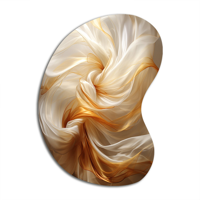 Chottu - formes abstraites en forme de flèche - art mural asymétrique en métal, H 39 po x l 28 po