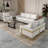 Bellago 83.5'' Faux Leather Sofa-1794552927