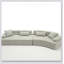 Design unique, mobilier d'intérieur rembourré, canapé-lit en mousse