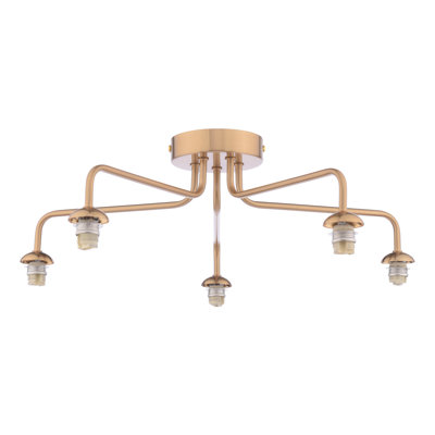 FEYA 5LT SEMI FLUSH FRAME ONLY