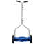 Tondeuse à gazon 14 po à rouleau poussoir (bleu) à 5 lames, hauteur réglable (0,5 po - 2,25 po), roues légères en composite de 8,5 po pour les petites pelouses