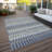 Washable Abstract Indoor / Outdoor Rug-109575689
