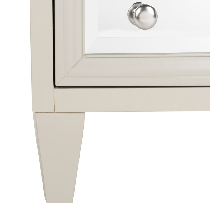 Solid Wood Accent Chest, Gray