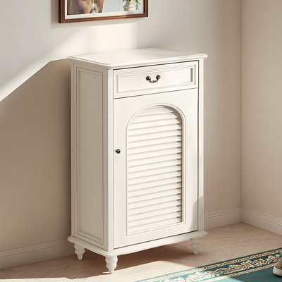 French style romantic storage shoe cabinet