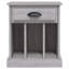 Pilot 1 Drawer Bedside Table-1951284684-1998182552