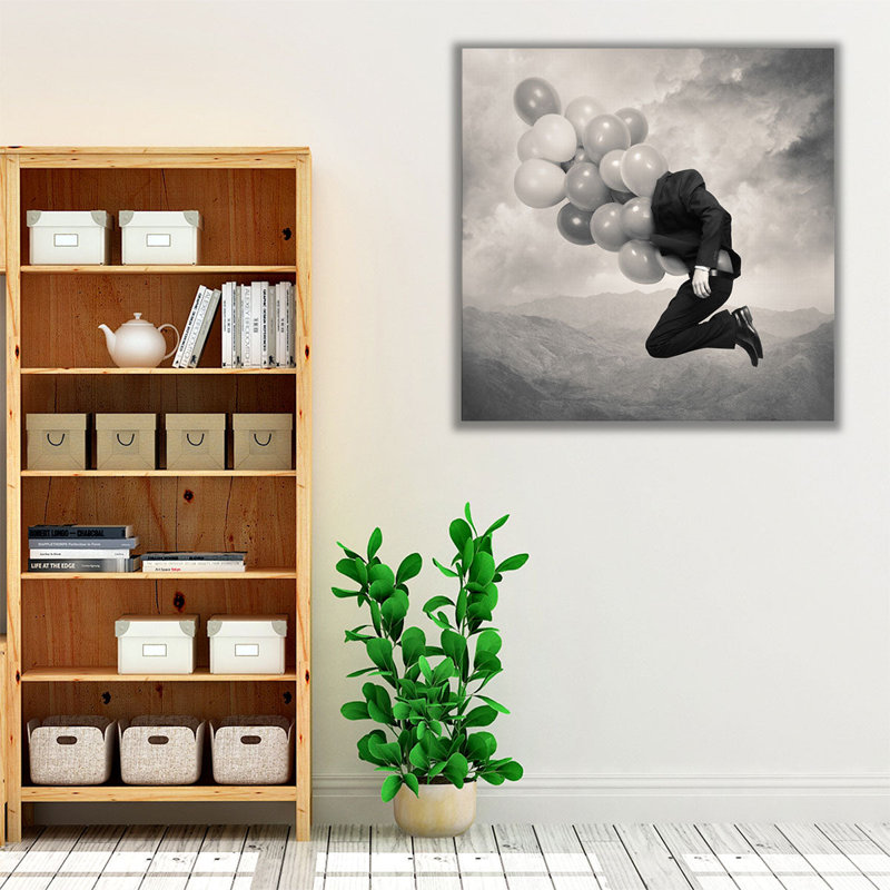Elsewhere - Canvas Print Wall Art, 40" H x 40" W