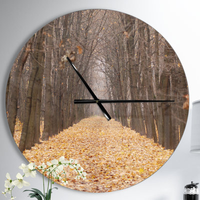 Swigart Metal Wall Clock