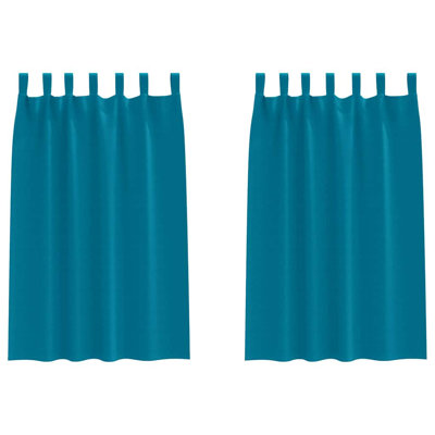 Curtains With Curtains 2 Pcs Polyester