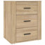 Javoney 50cm W Manufactured Wood Bedside Table-132441319