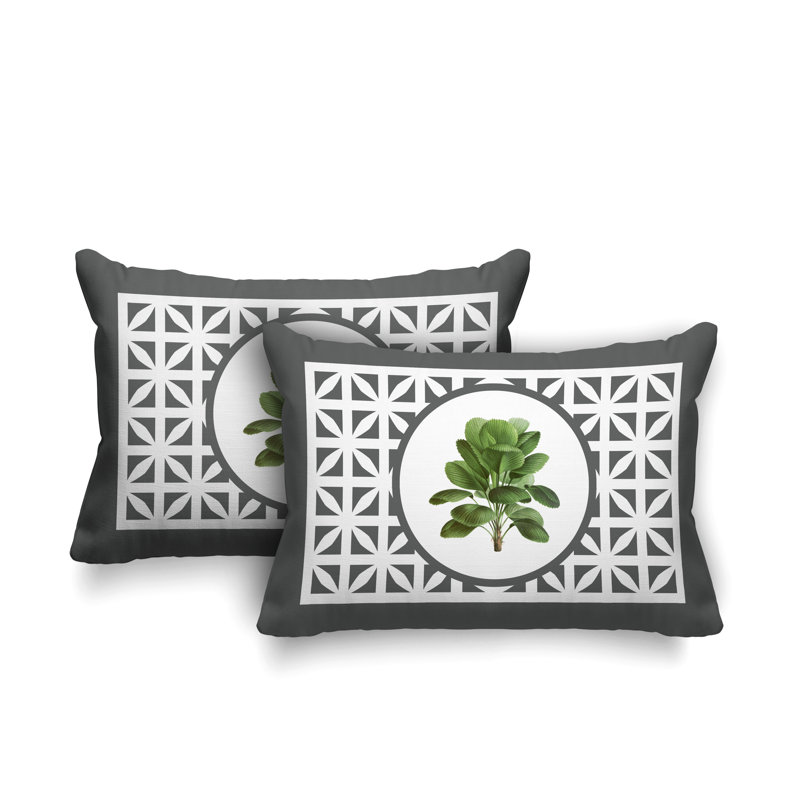 Coussin intérieur / extérieur Lumbar, Gris