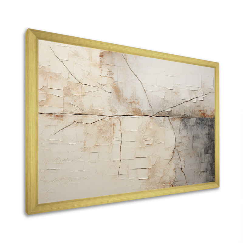 «Simplicity Winter Dream II», reproduction sur toile, Cadre doré simple, H 30 po x l 40 po x P 1,5 po
