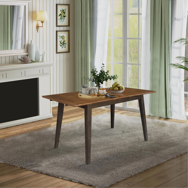 Table de salle à manger Montana, Hickory, Washed Coal