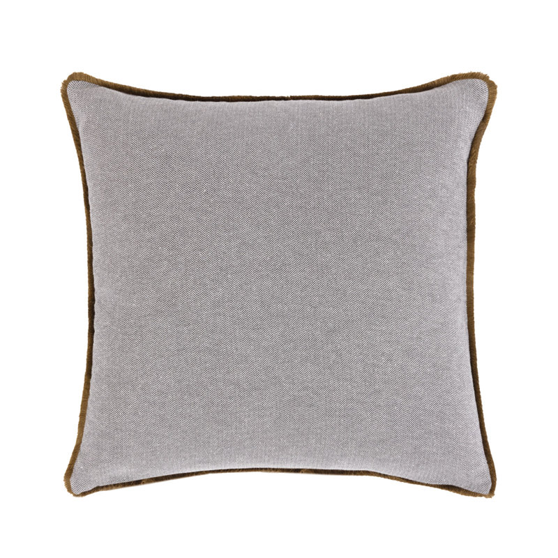 Lemiroen Decorative Pillow, Olive/White/Black