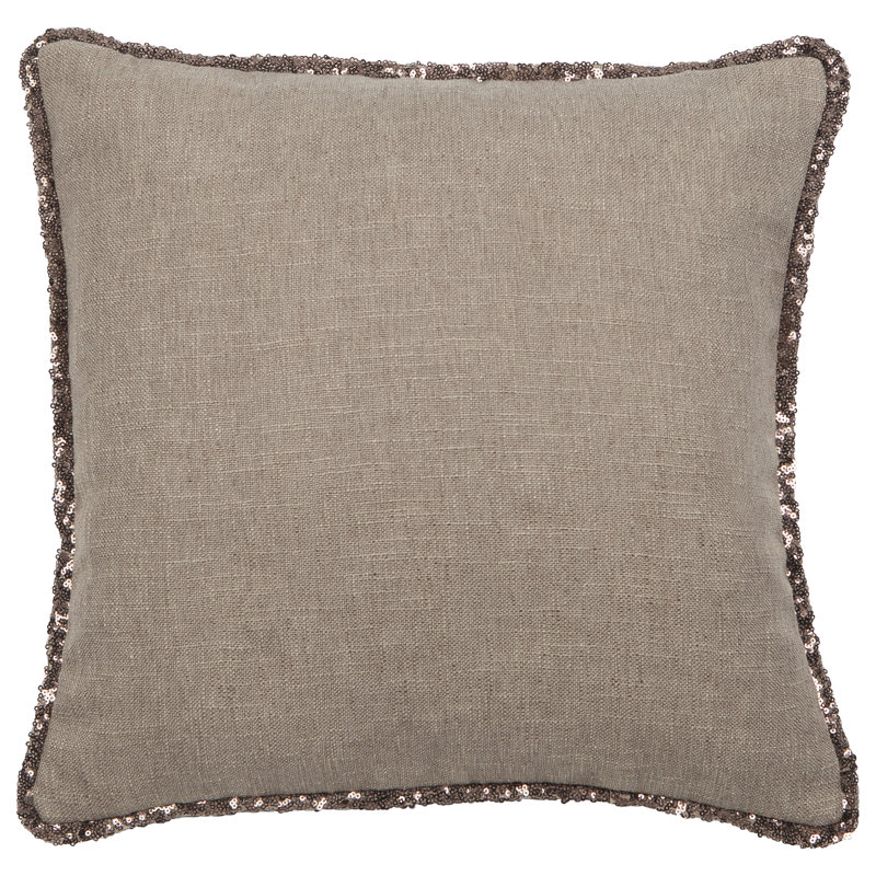 Coussin Oletta, Taupe