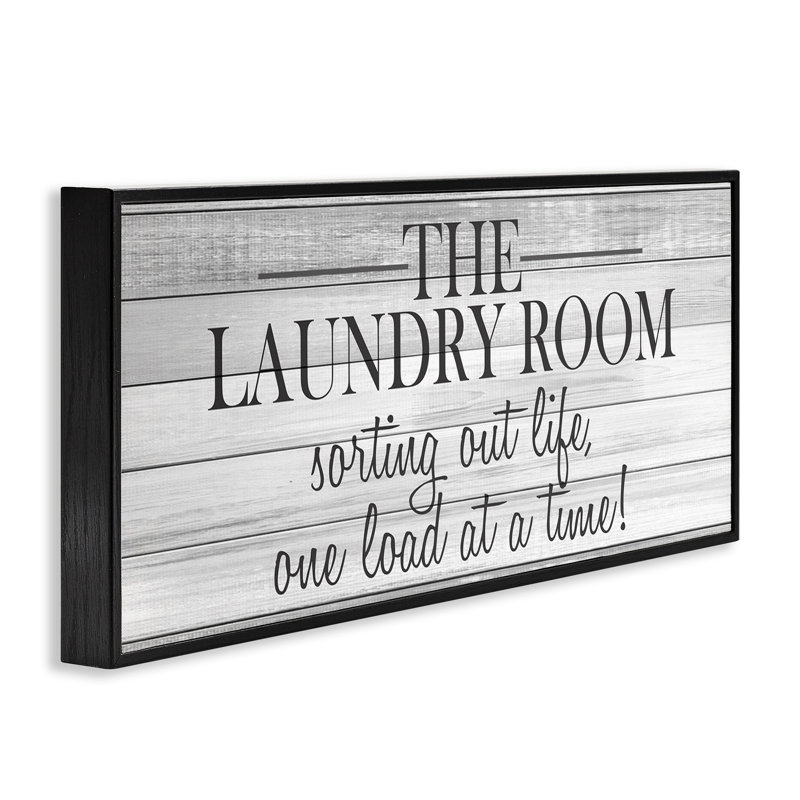 «Laundry Sorting Out Life», impression sur planche noir et blanc surdimensionnée, art numérique sur estampe numérique par Kimberly Allen