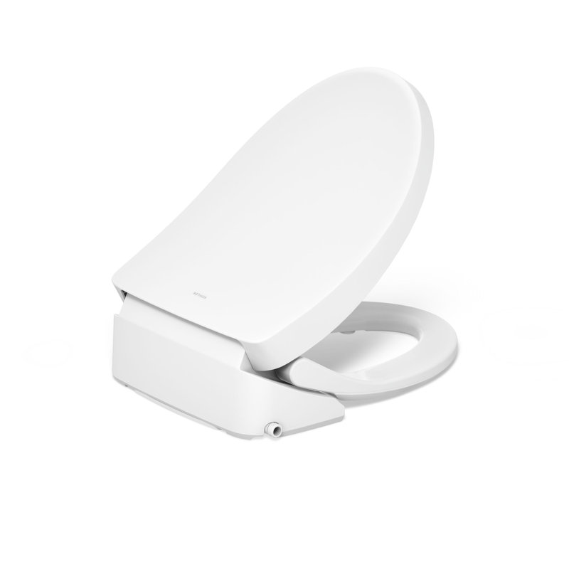 Siège de toilette de bidet allongé avec télécommande