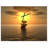 Ship and Sunset - Modern Wall Clock-35102554