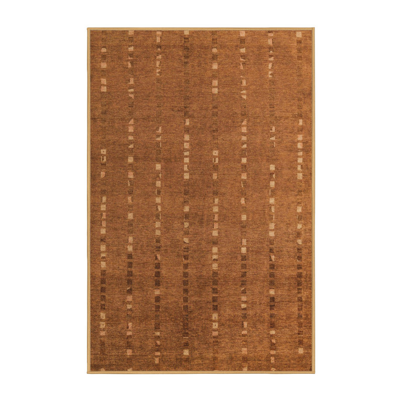 Abstract Indoor Rug, Rectangle 7' x 9'