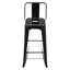 Tabouret de bar Tabouret de bar à hauteur de comptoir pour îlot de cuisine en acier-1048908364