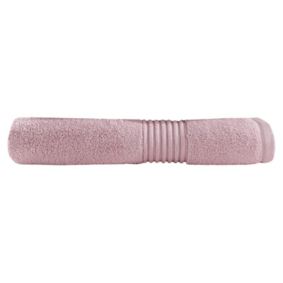 Zero Twist Bath Sheet in Blush
