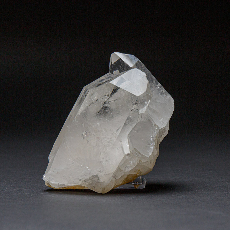 Genuine Clear Quartz Crystal Cluster Point from Brazil (1.2 Lbs)