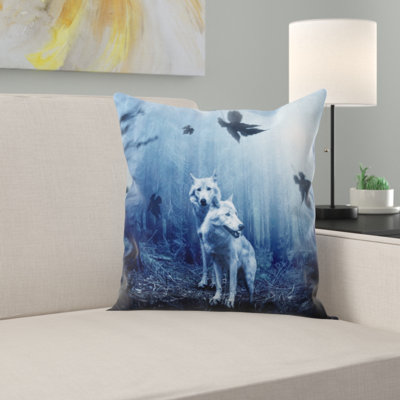 Microsuede Throw Pillow