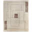 Agape Modern Abstract Ivory Area Rug-1994359993