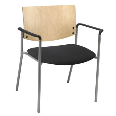 Evolve 26.75" W Stackable Vinyl Seat Waiting Room Chair