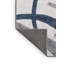 Tapis gris soyeux et moelleux-101424396