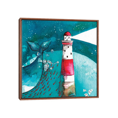 " Whale With Lighthouse "
