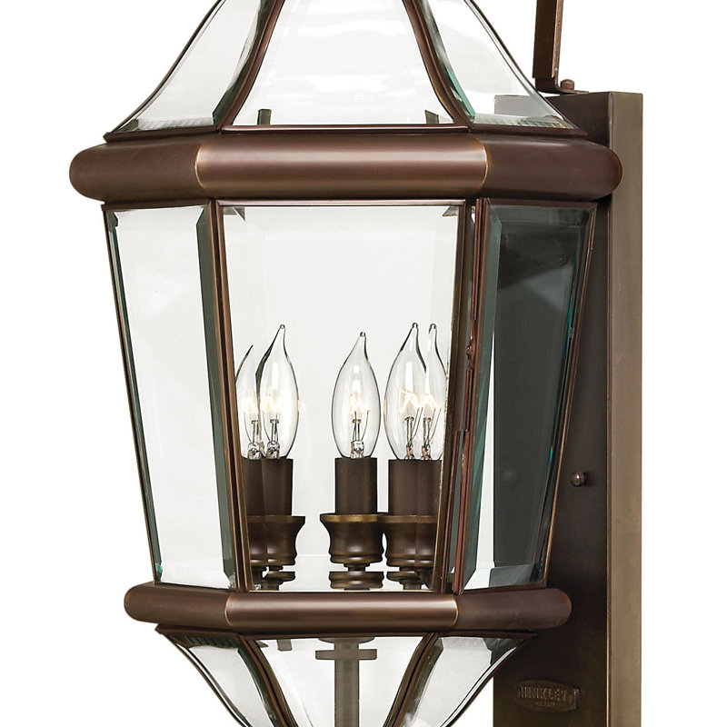 Augusta 3-Light Outdoor Wall Lantern