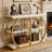 Industrial 3-Tier Console Table, 41.3" Entryway Table-1032694089