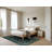 Machine Washable Overdyed Green Area Rug-1667124513