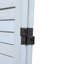 Paravent en bois de sycomore pliable Old White - 4 panneaux, panneau d'optimisation de l'espace blanc, utilisation polyvalente, rehausser