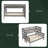 Wood Twin XL Over Queen Bunk Bed With Ladder-1429996974