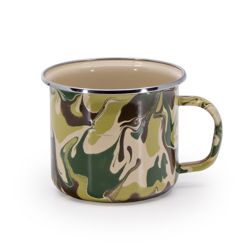 Set of 4 Camouflage Grande Mugs