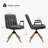 Jadd Swivel Faux Leather Home Office Task Desk Chair-1161211378