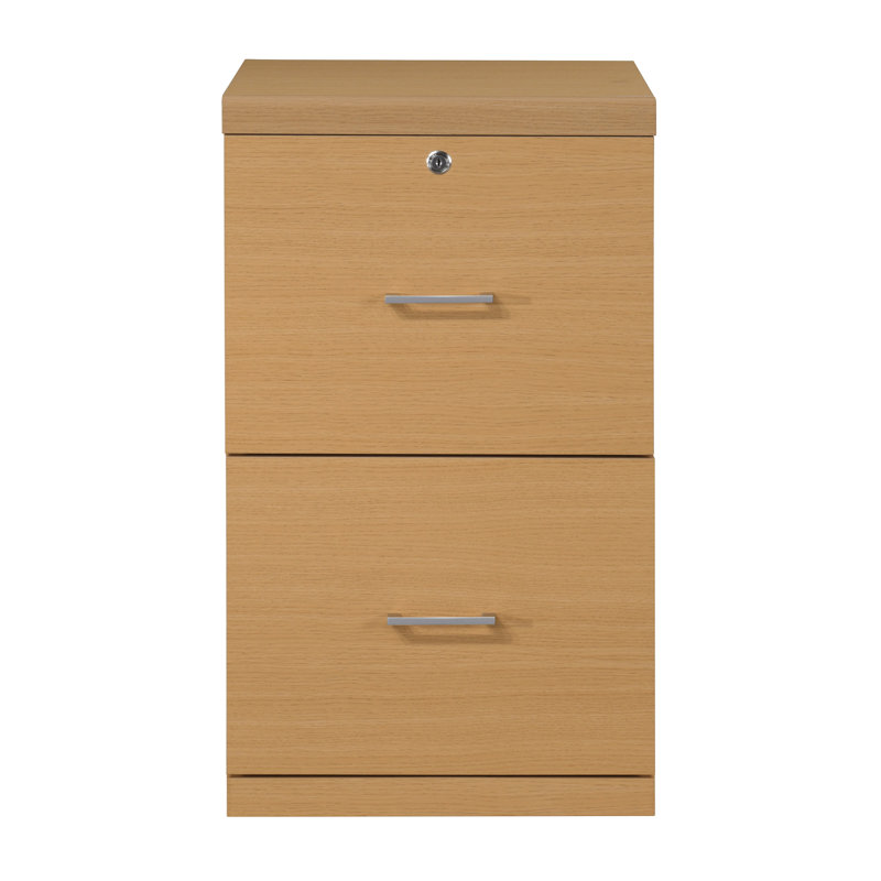 17'' Wide 2 -Drawer File Cabinet, Natural